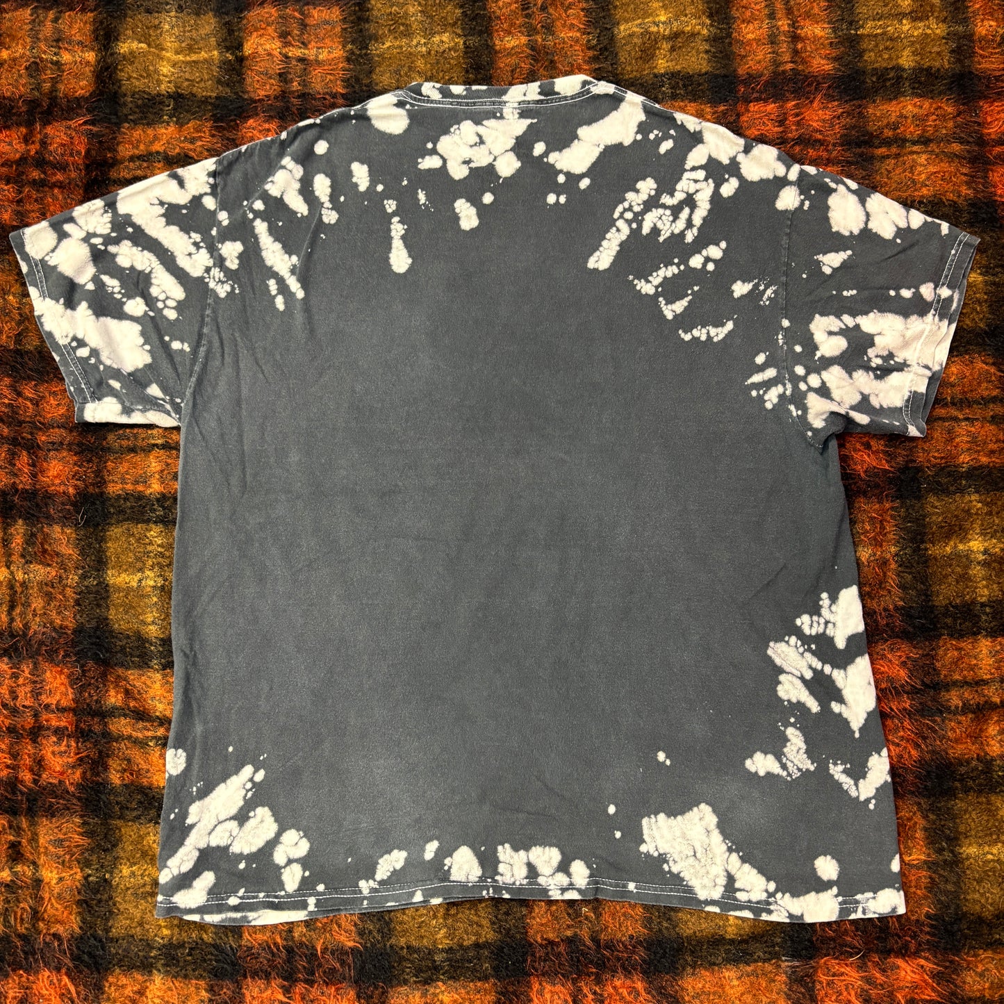 【2PAC × POETIC JUSTICE】ヴィンテージ加工 ヒップホップTシャツ|90s ストリート系 タイダイデザイン