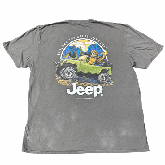 【Jeep公式】ビッグフット オフロードTシャツ|アウトドア × SUVグラフィック