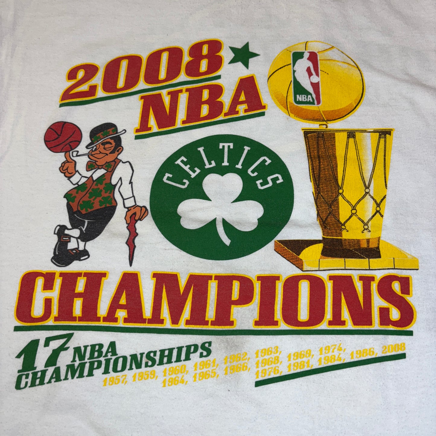 【NBA CELTICS】2008優勝記念Tシャツ|ケビン・ガーネット × ザ・ビッグスリー