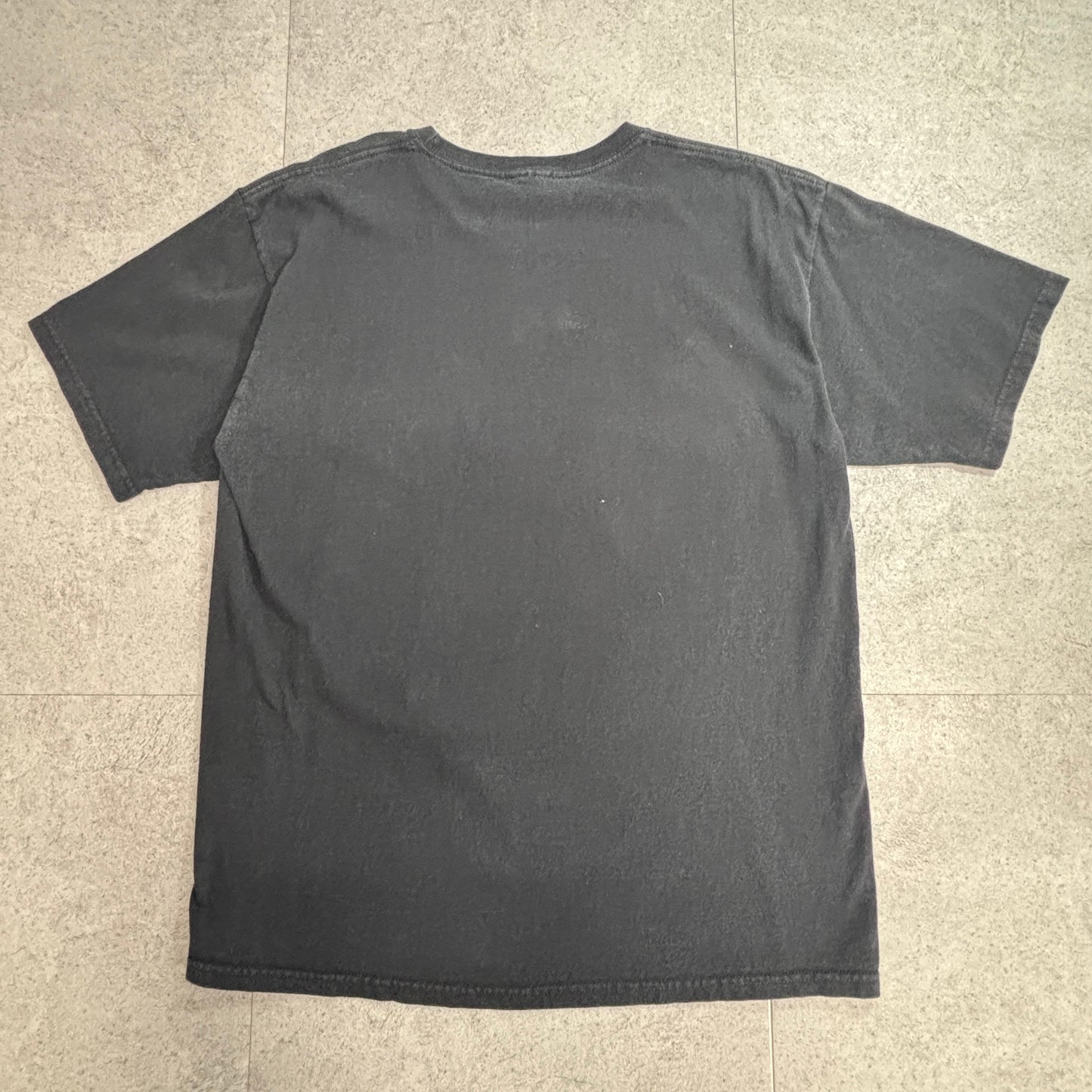 SONIC THE HEDGEHOG ソニック・ザ・ヘッジホッグ キャラクタープリントTシャツ ブラック L SEGA/4-8