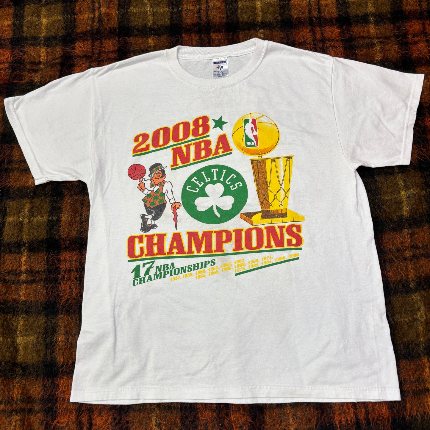 【NBA CELTICS】2008優勝記念Tシャツ|ケビン・ガーネット × ザ・ビッグスリー