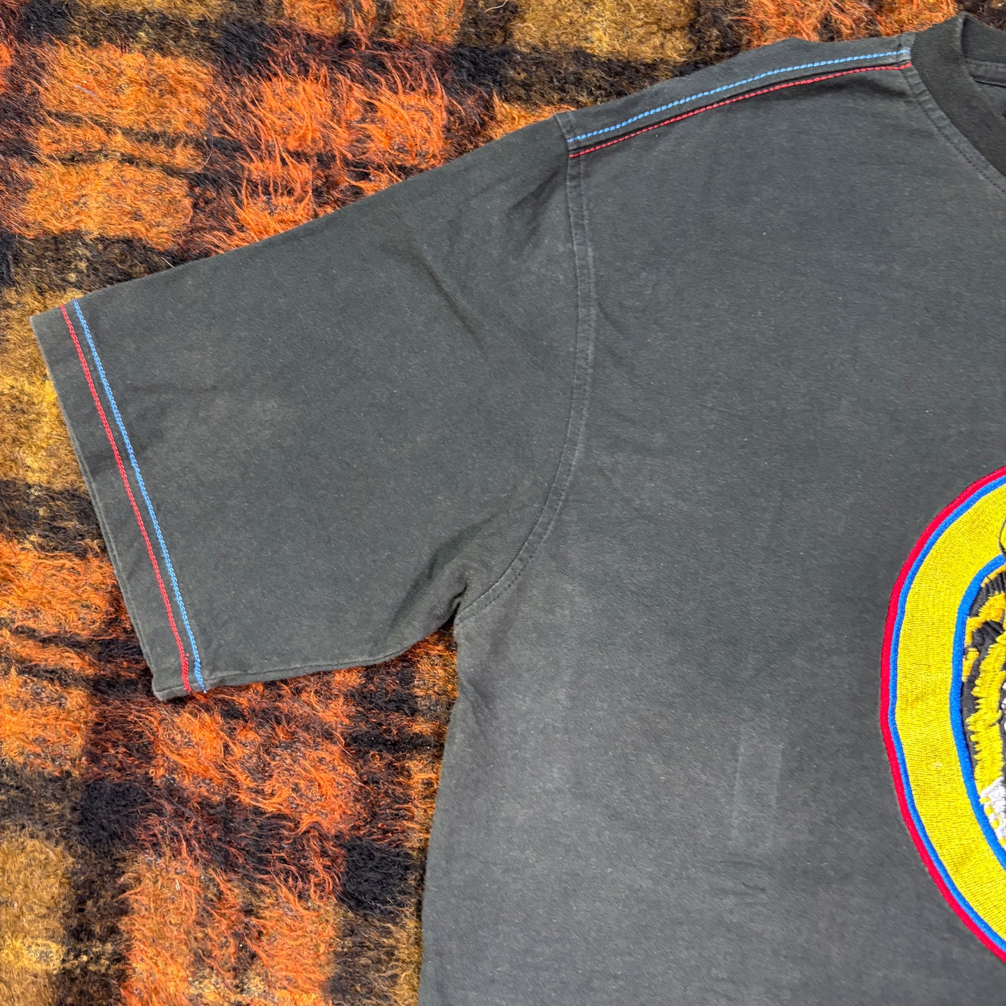 【00s 】COOGI 刺繍タイガーTシャツ XXL ブラック|ヒップホップスタイル オールドスクール