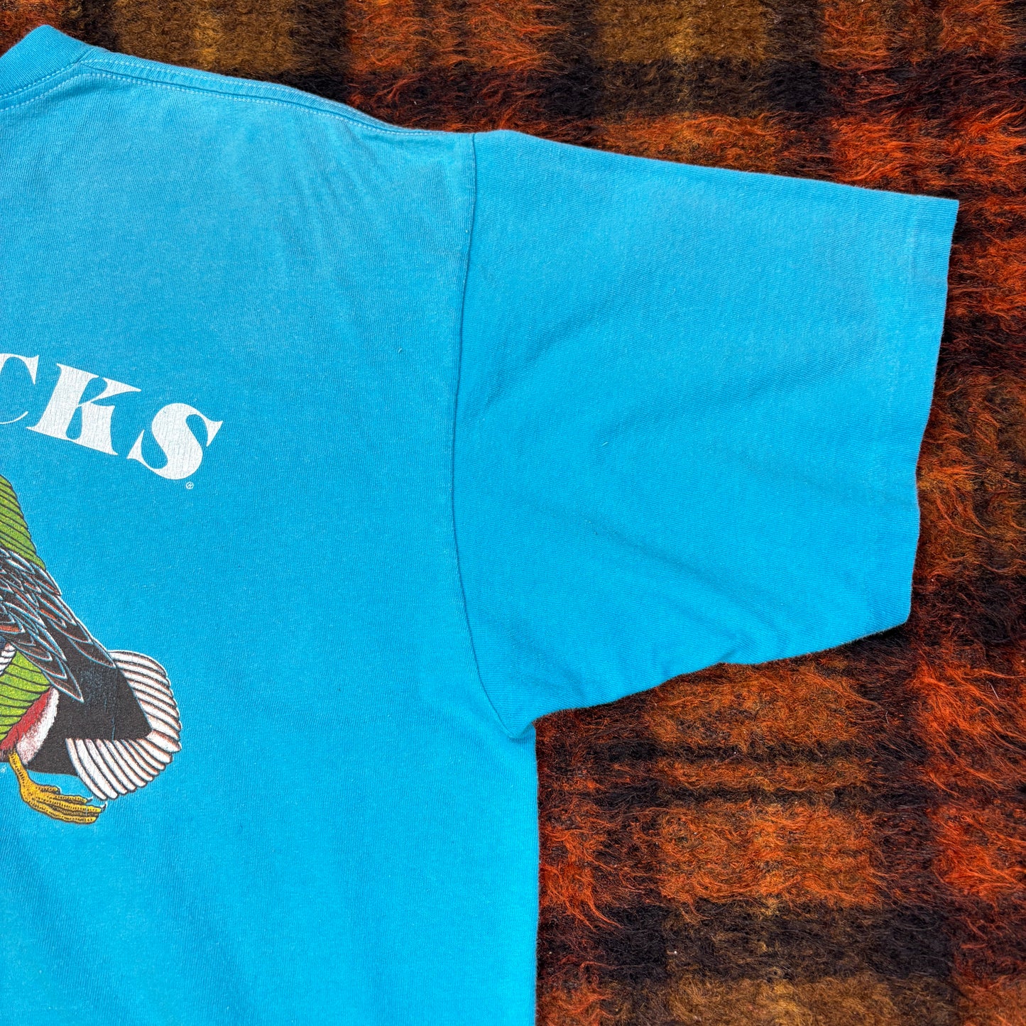 【USA製 90s】M.R. DUCKS アニマルプリントTシャツ Ocean City Maryland / Lee製 XL