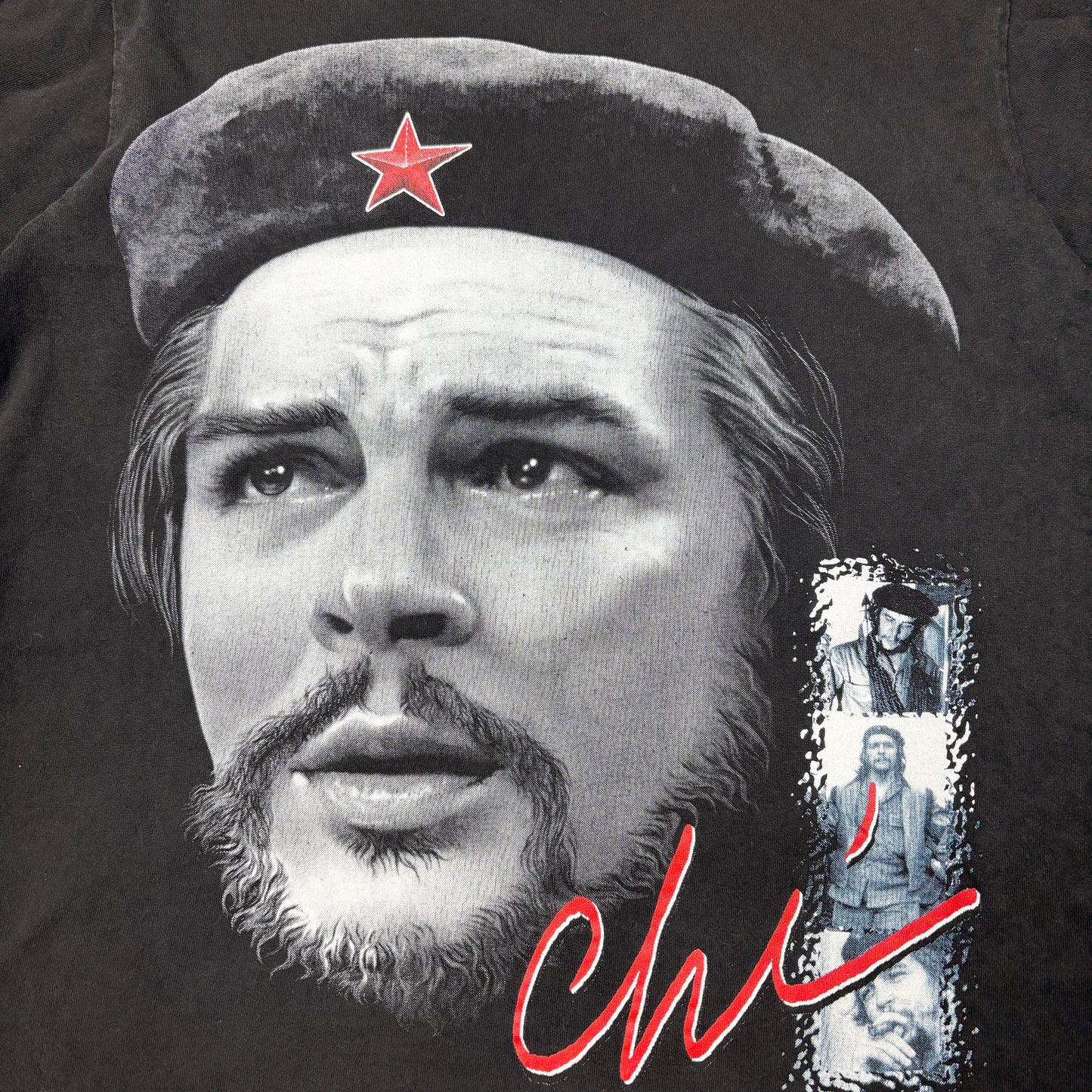 【CHE GUEVARA】チェ・ゲバラ フォトプリント Tシャツ|ヴィンテージ風 革命家グラフィック メンズ古着