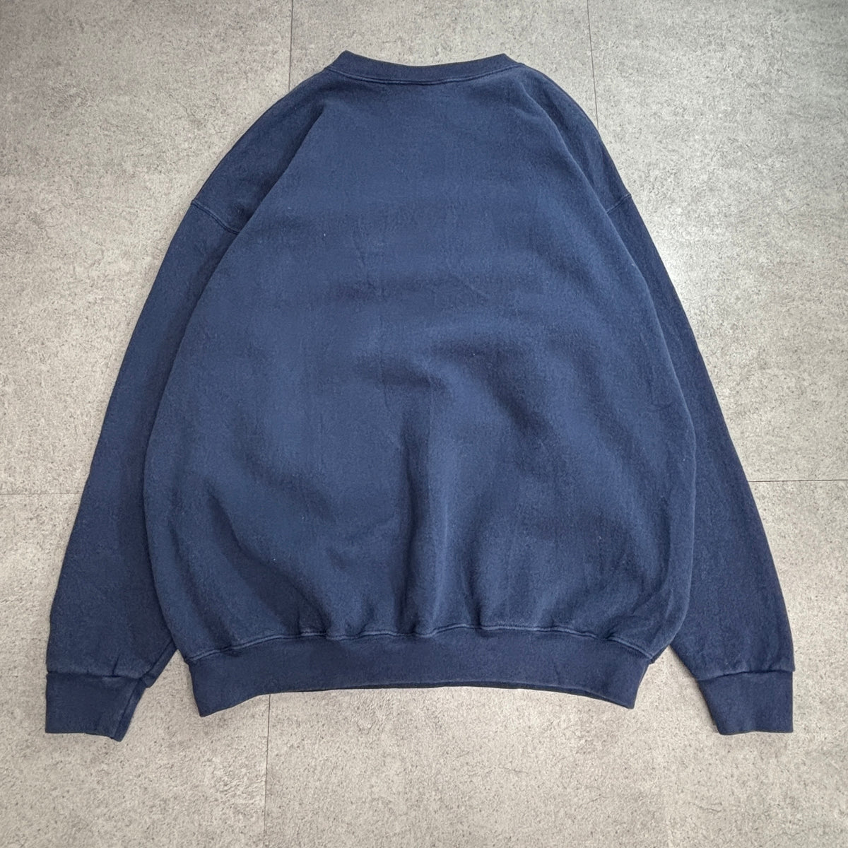 【USA ビッグロゴ スウェット】ALLSTYLE APPAREL XL ネイビー USA製 古着/9-11