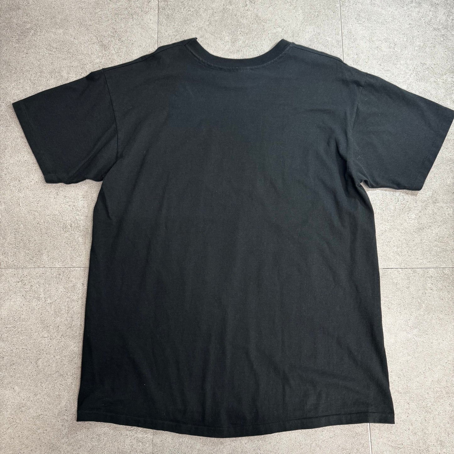 WILD EARTH オオカミ アニマルプリント Tシャツ ブラックXL/7-63
