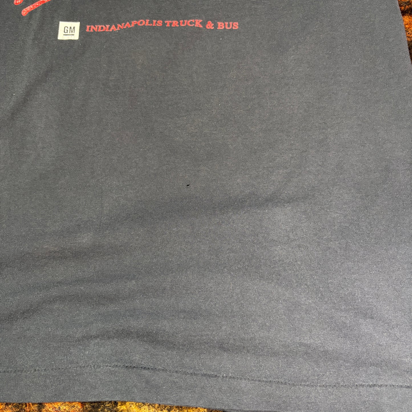 【90s USA製】GM シボレー “The Heartbeat of America” ヴィンテージTシャツ XL ブラック