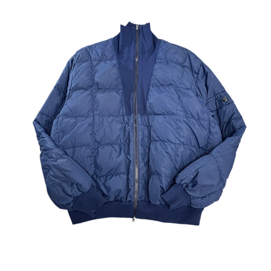 【90s】Eddie Bauer エディーバウアー ダウンジャケット ネイビー XL ビンテージ アウトドア