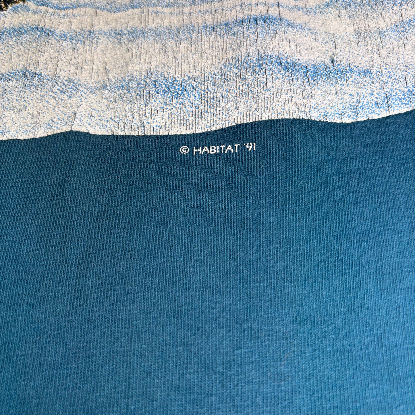 90s USA製 Signal Sports アラスカ 狼 オールプリントTシャツ XL相当 ヴィンテージ ’91
