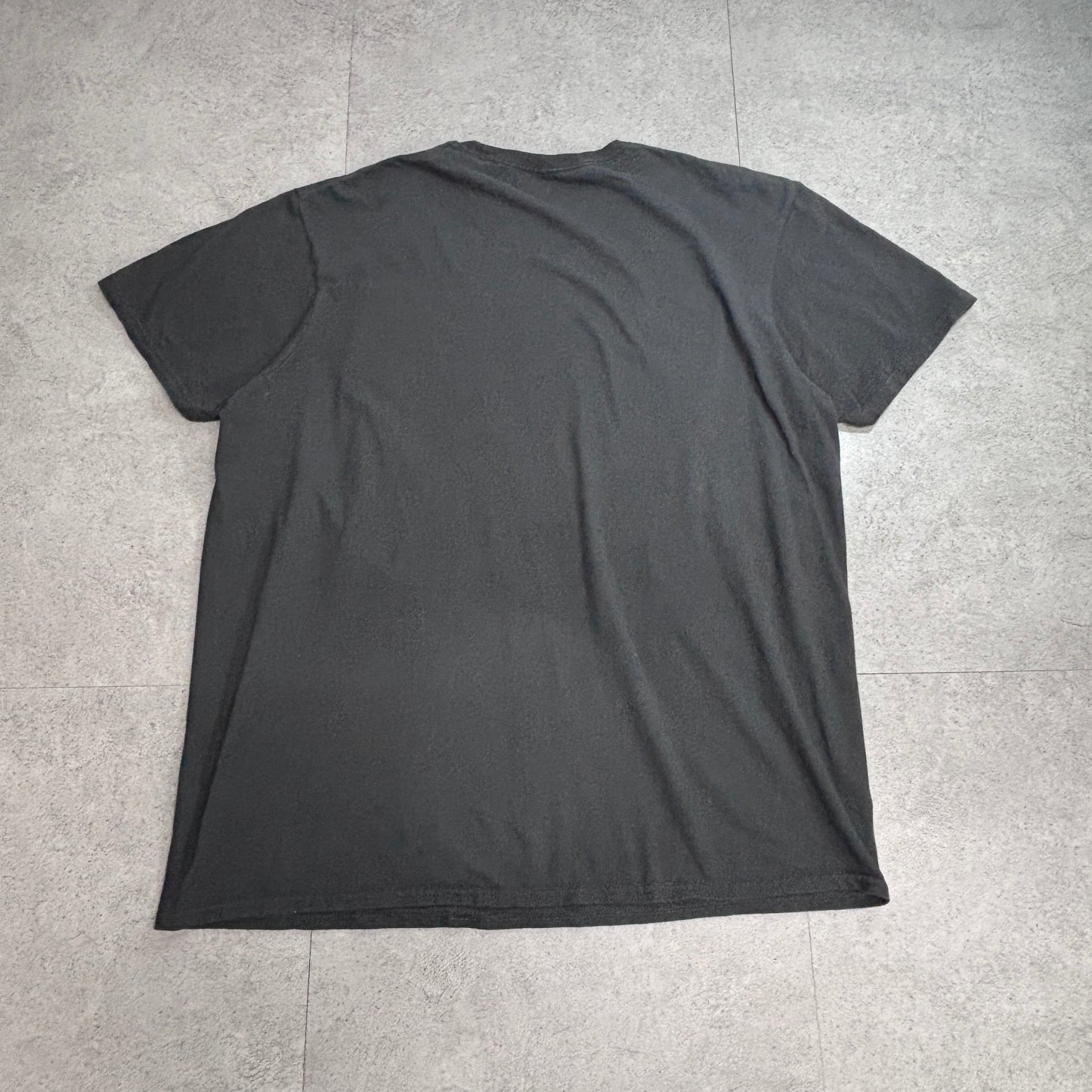 【The Simpsons ファミリーフォトプリントTシャツ】2014年 ブラック XLサイズ マット・グレイニング オフィシャル 古着/7-103
