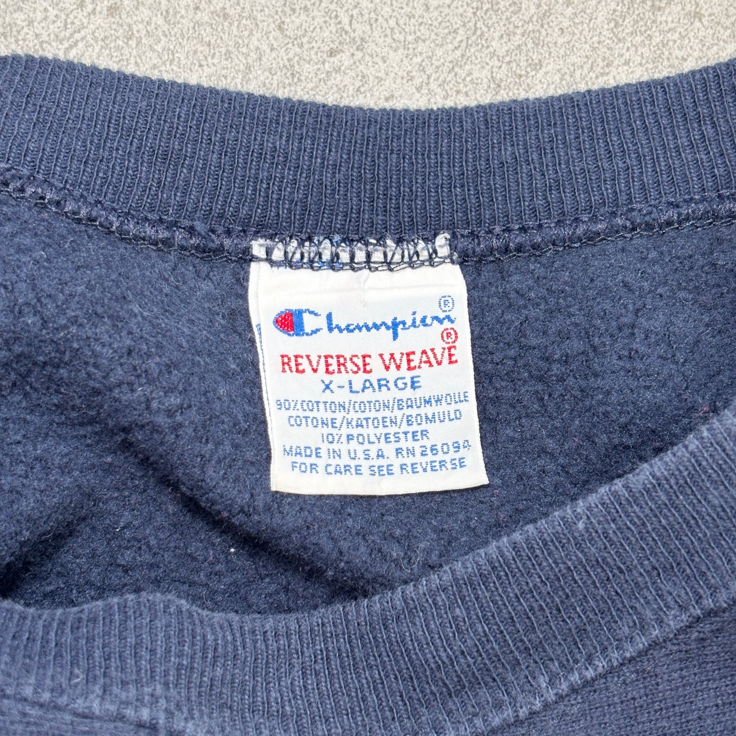 【USA製】Champion リバースウィーブ SUPER BOWL XXVI スウェット XL 92年 ミネアポリス