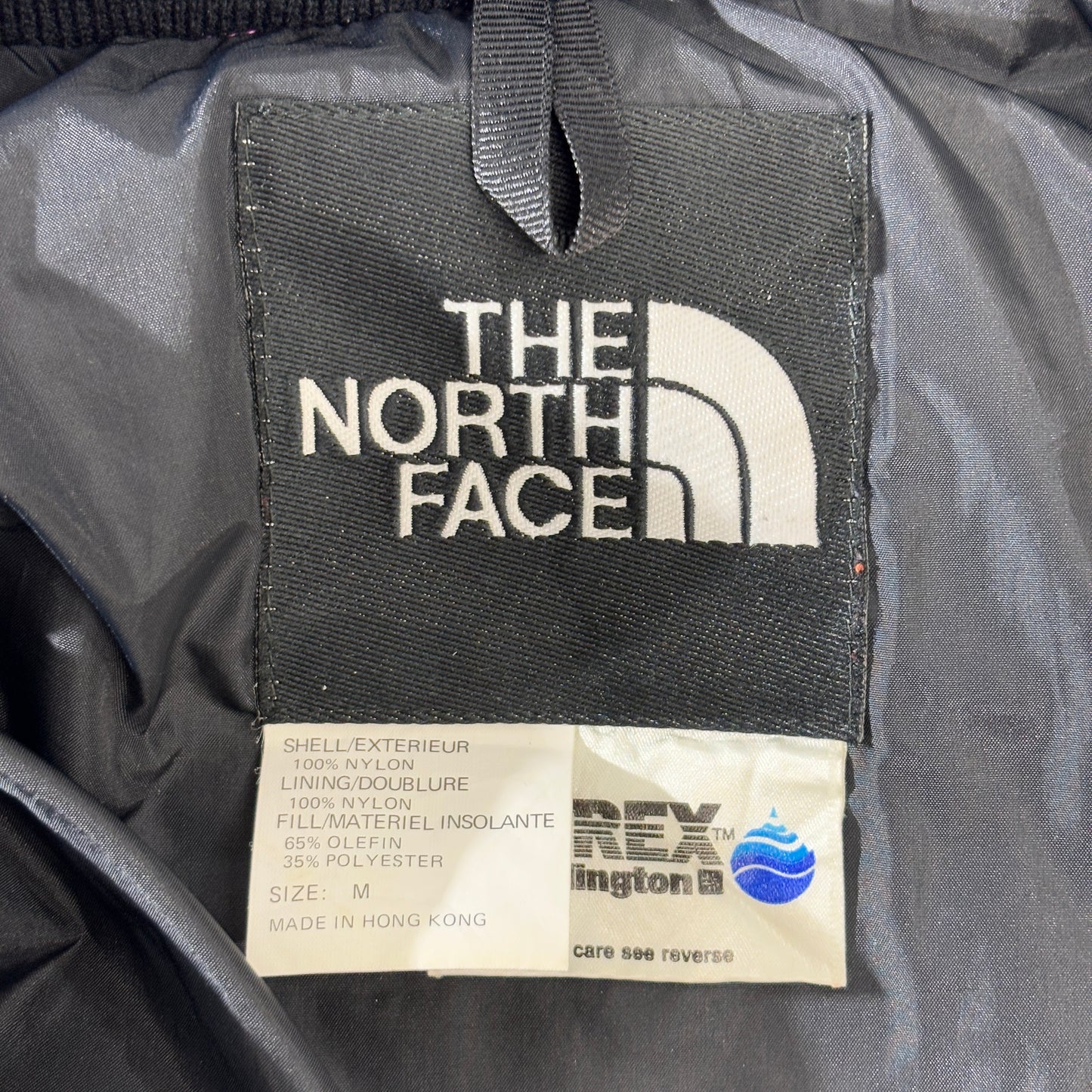 THE NORTH FACE 90s ULTREX×3M Thinsulate 中綿 マウンテンジャケット M 香港製 パープル×ブルー CBS Albertville ‘92 ワッペン付 オリンピック