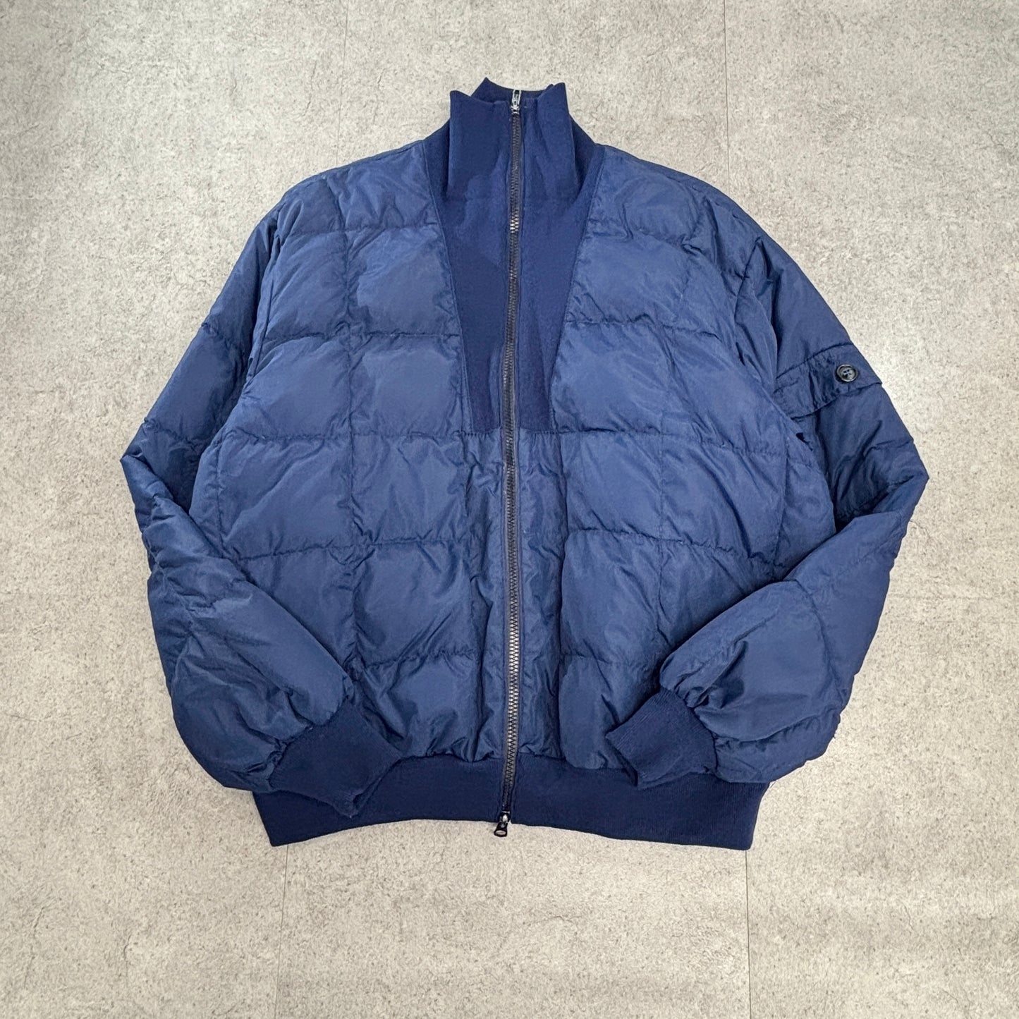 【90s】Eddie Bauer エディーバウアー ダウンジャケット ネイビー XL ビンテージ アウトドア