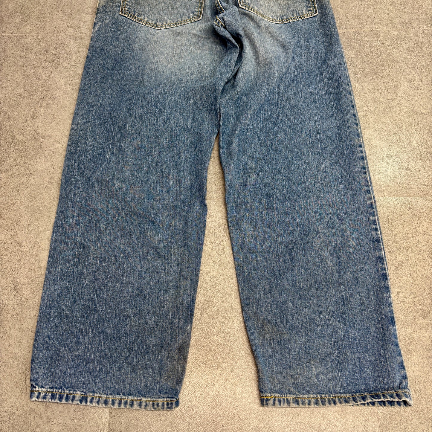 Levi’s SilverTab BAGGY デニム W34 L32 メキシコ製 100%コットン ワイド バギー 90s〜Y2K フェード 古着