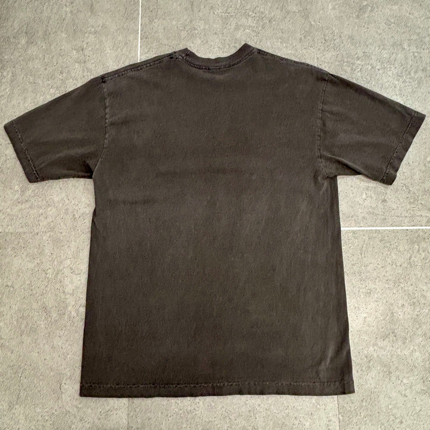 Art Brotherz グラフィックTシャツ フェイスデザイン 炭クロ ブラック Mサイズ ヴィンテージ風