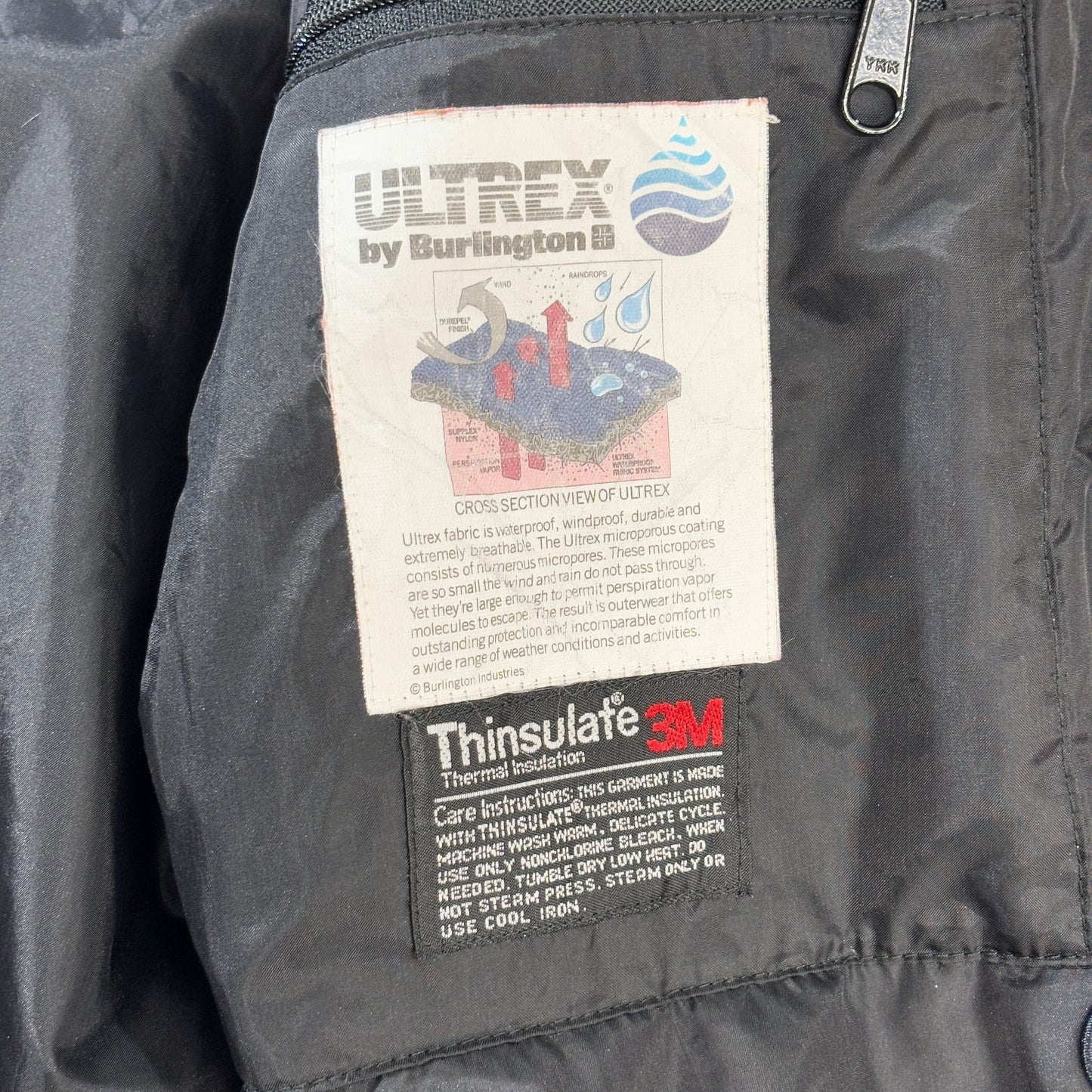 THE NORTH FACE 90s ULTREX×3M Thinsulate 中綿 マウンテンジャケット M 香港製 パープル×ブルー CBS Albertville ‘92 ワッペン付 オリンピック