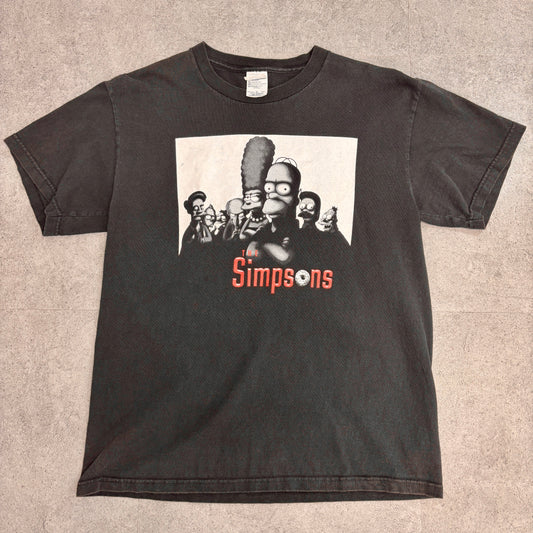 The Simpsons × ゴッドファーザー風 パロディTシャツ DELTAボディ