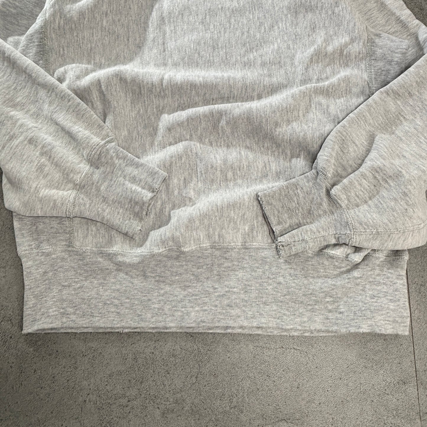 【USA製】Champion リバースウィーブ スウェット “ST. CLOUD STATE HOCKEY” XL 霜降りグレー     90s