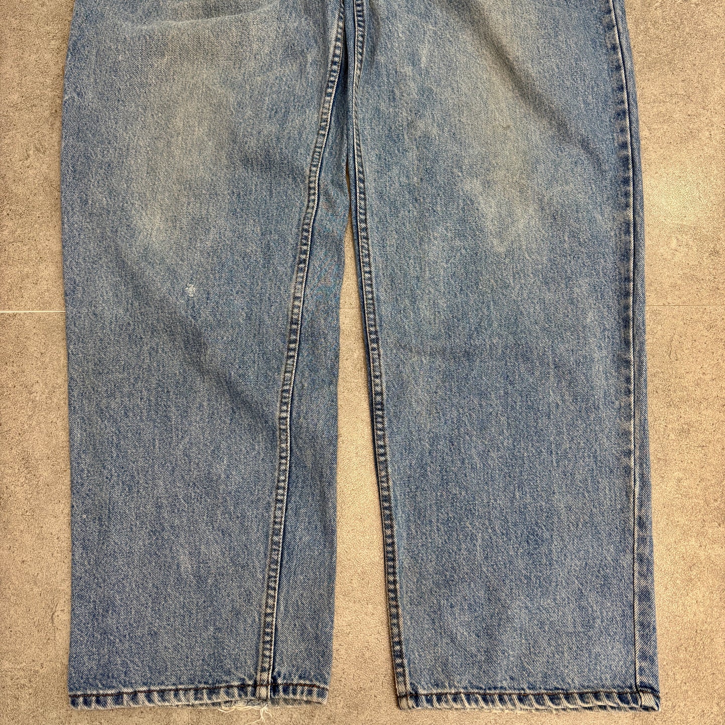 Levi’s SilverTab BAGGY デニム W36 L34 香港製 100%コットン ライトブルー ワイド 90s ヴィンテージ