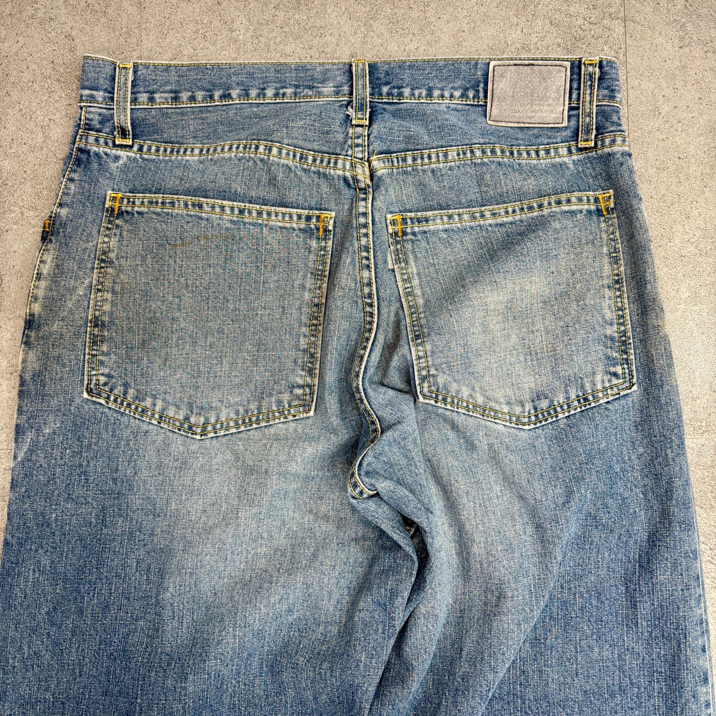 Levi’s SilverTab BAGGY デニム W34 L32 メキシコ製 100%コットン ワイド バギー 90s〜Y2K フェード 古着