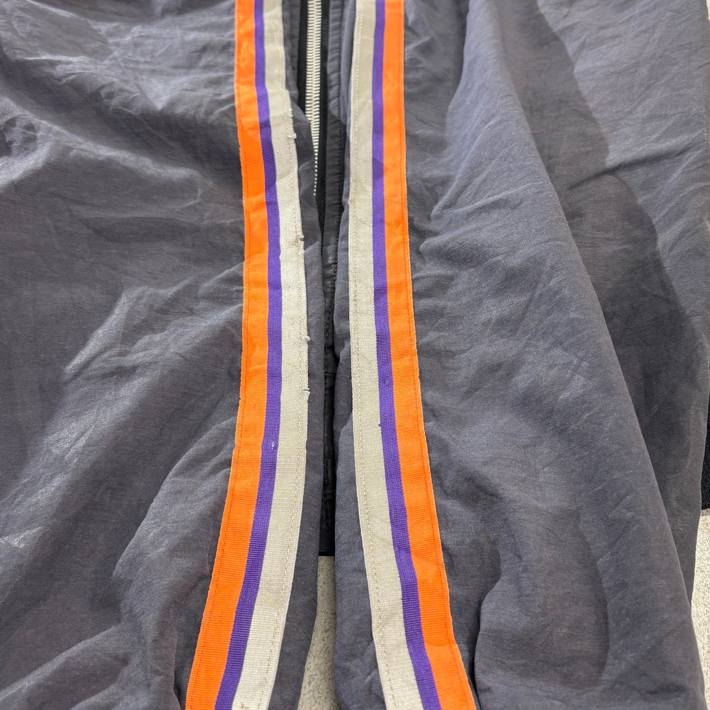 90s USA製 Federal Express(FedEx) Stan Hermanデザイン R&R Uniforms YKK/USAジップ 反射テープ ワークボンバージャケット L REG