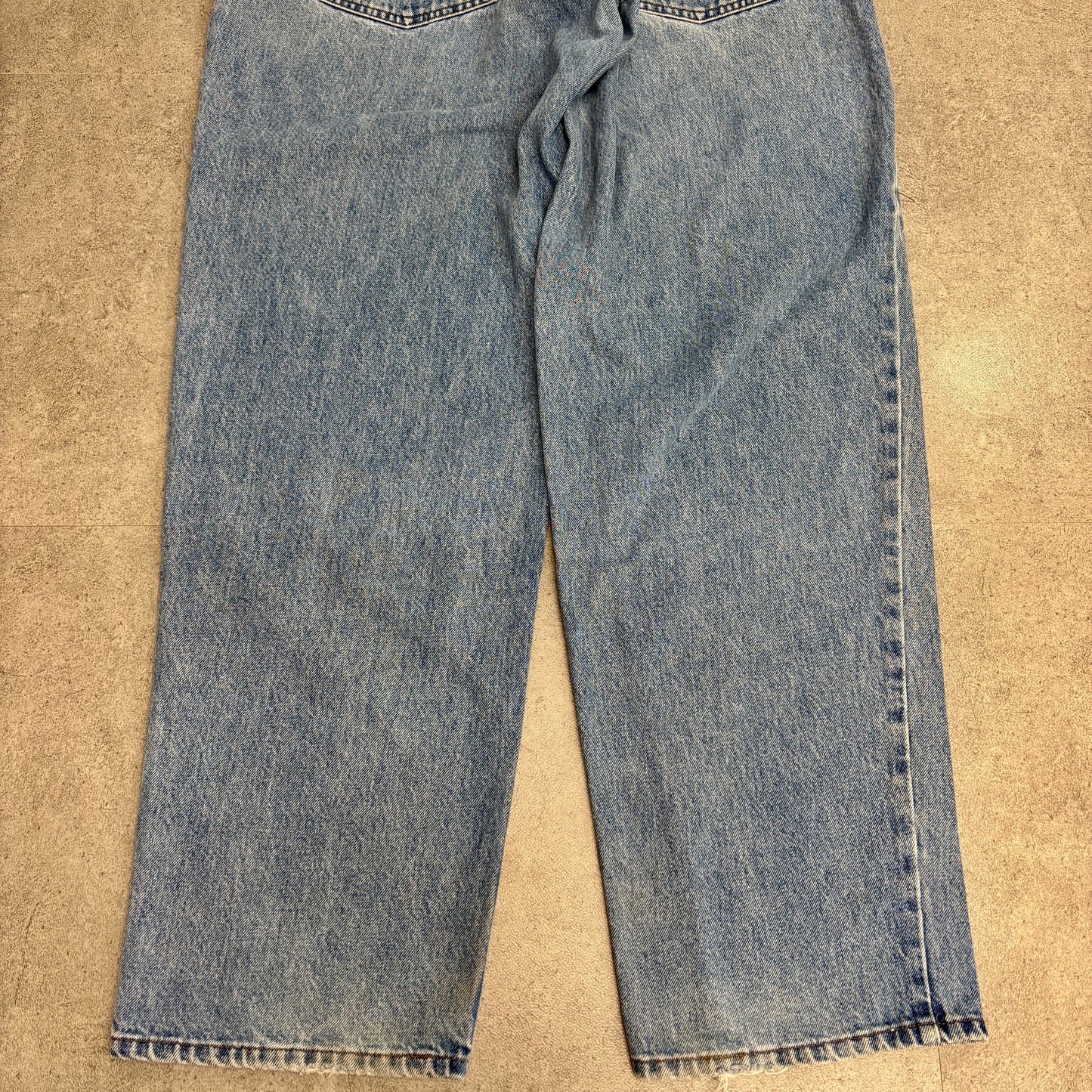 Levi’s SilverTab BAGGY デニム W36 L34 香港製 100%コットン ライトブルー ワイド 90s ヴィンテージ