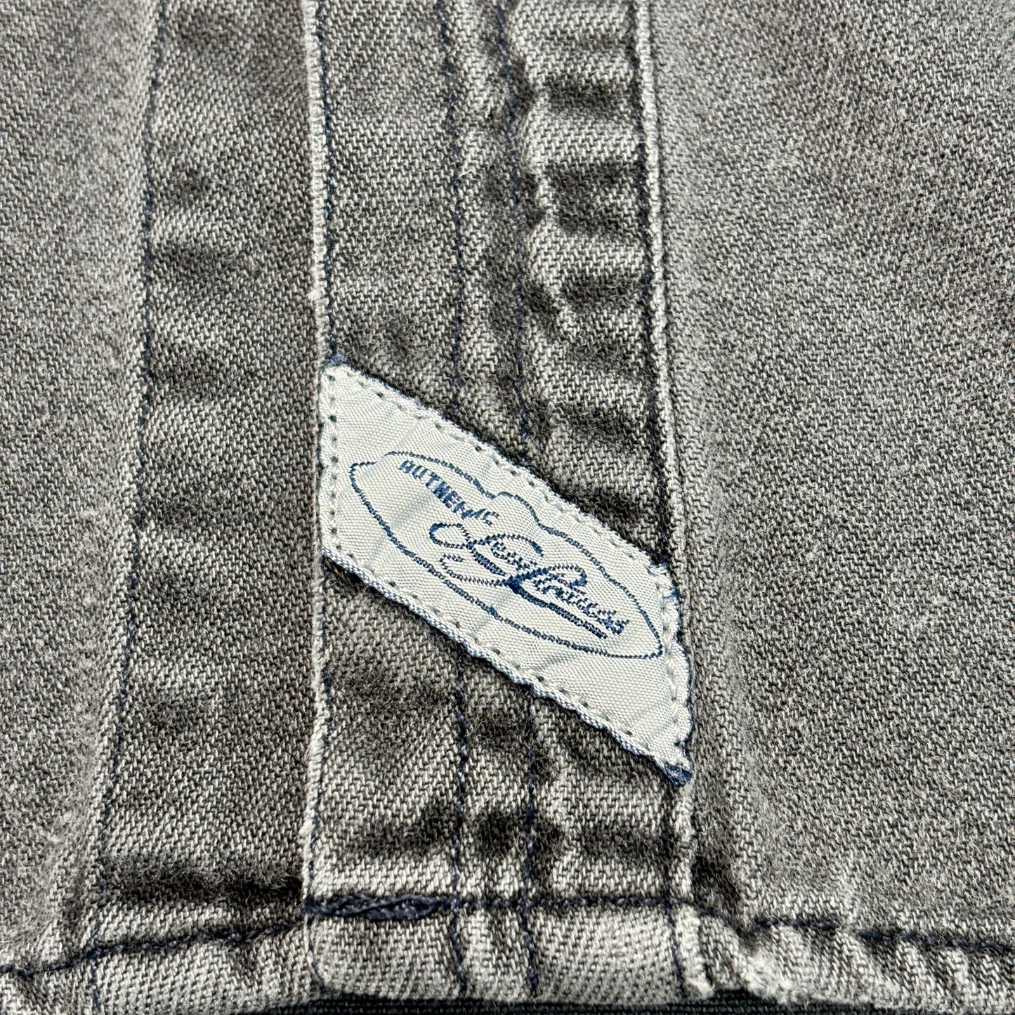 【90s〜Y2K】Levi’s リーバイス デニムシャツ ブラック系 Lサイズ ヴィンテージ オーバーサイズシャツ