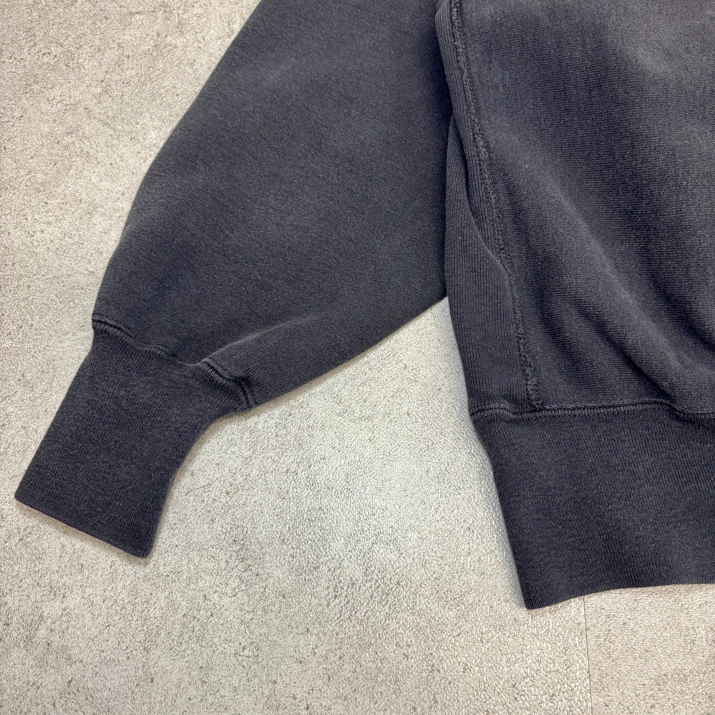 【USA製】Champion リバースウィーブ SWH DANCELINE 刺繍スウェット XL 黒×紫 90s