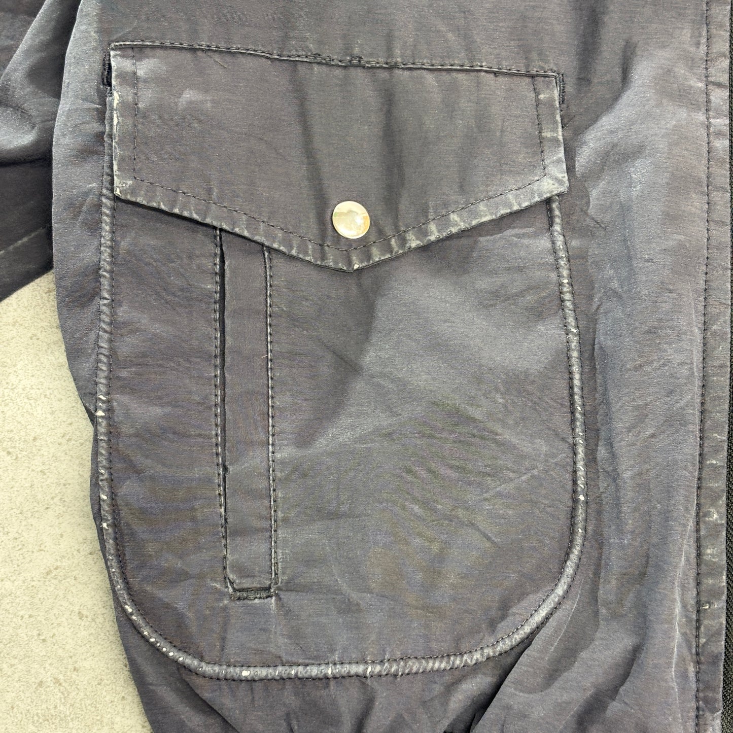 90s USA製 Federal Express(FedEx) Stan Hermanデザイン R&R Uniforms YKK/USAジップ 反射テープ ワークボンバージャケット L REG