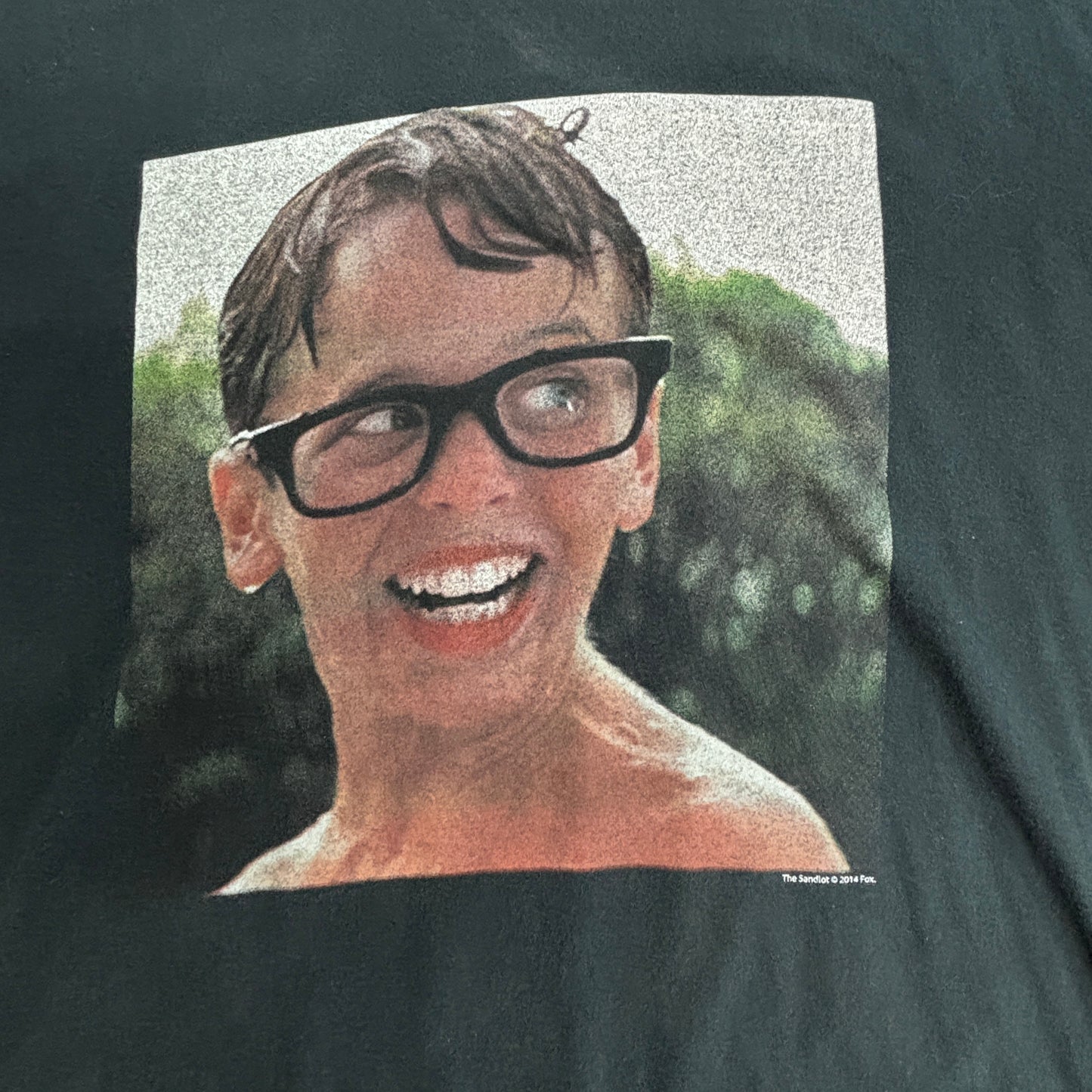 【The Sandlot（サンドロット） “Squints” フォトプリントTシャツ】2014年コピーライト ブラック 2XL GILDAN Softstyle/7-14