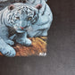 【WILD LIFE】ホワイトタイガー親子Tシャツ｜アニマルフォトリアルプリント