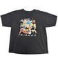 【ドラゴンボール×FRIENDS パロディ】人気キャラ大集合プリントTシャツ