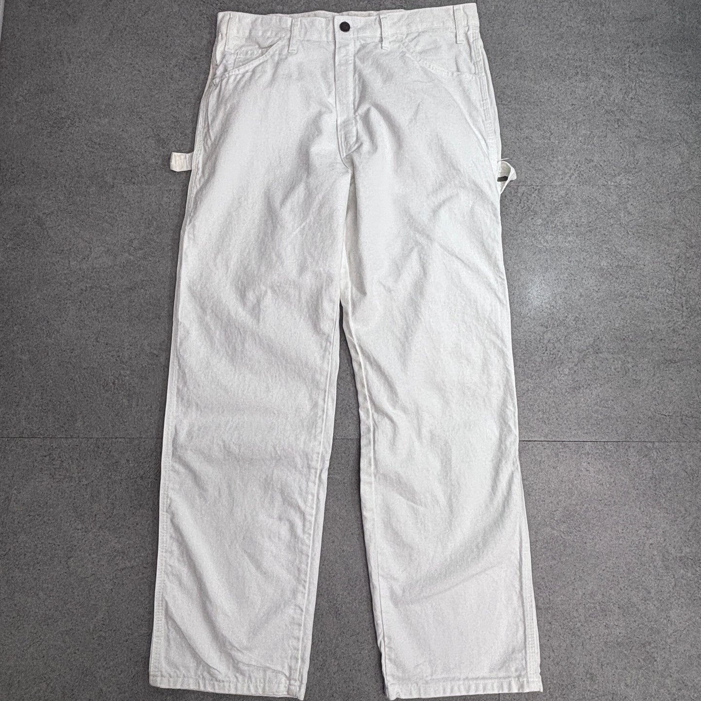 Dickies ペインターパンツ ホワイト 34×30 Sherwin-Williams 2019年製 ワークパンツ/8-20