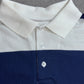 【USA製 WHANG SPORTS APPAREL ボーダー ポロシャツ】ネイビー×ホワイト XL/8-74