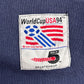 【1994 World Cup USA HIGH 5 SPORTSWEAR 刺繍スウェット】USA製 L ネイビー 古着/9-10
