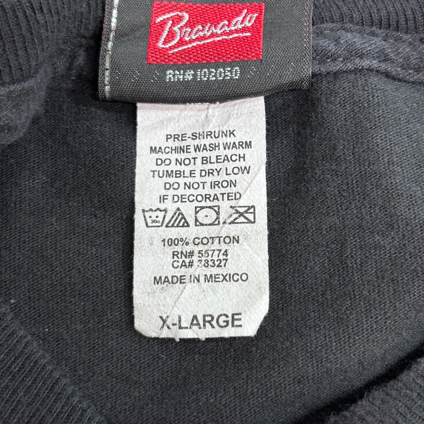 【HARLEY-DAVIDSON Lynchburg Tennessee 両面プリントTシャツ】2013年 XL ブラック USAディーラーTシャツ/8-43