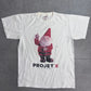 PROJECT X ノームプリントTシャツ 2012年 Warner Bros. オフホワイト Fruit of the Loom HEAVY COTTON Mサイズ/4-21