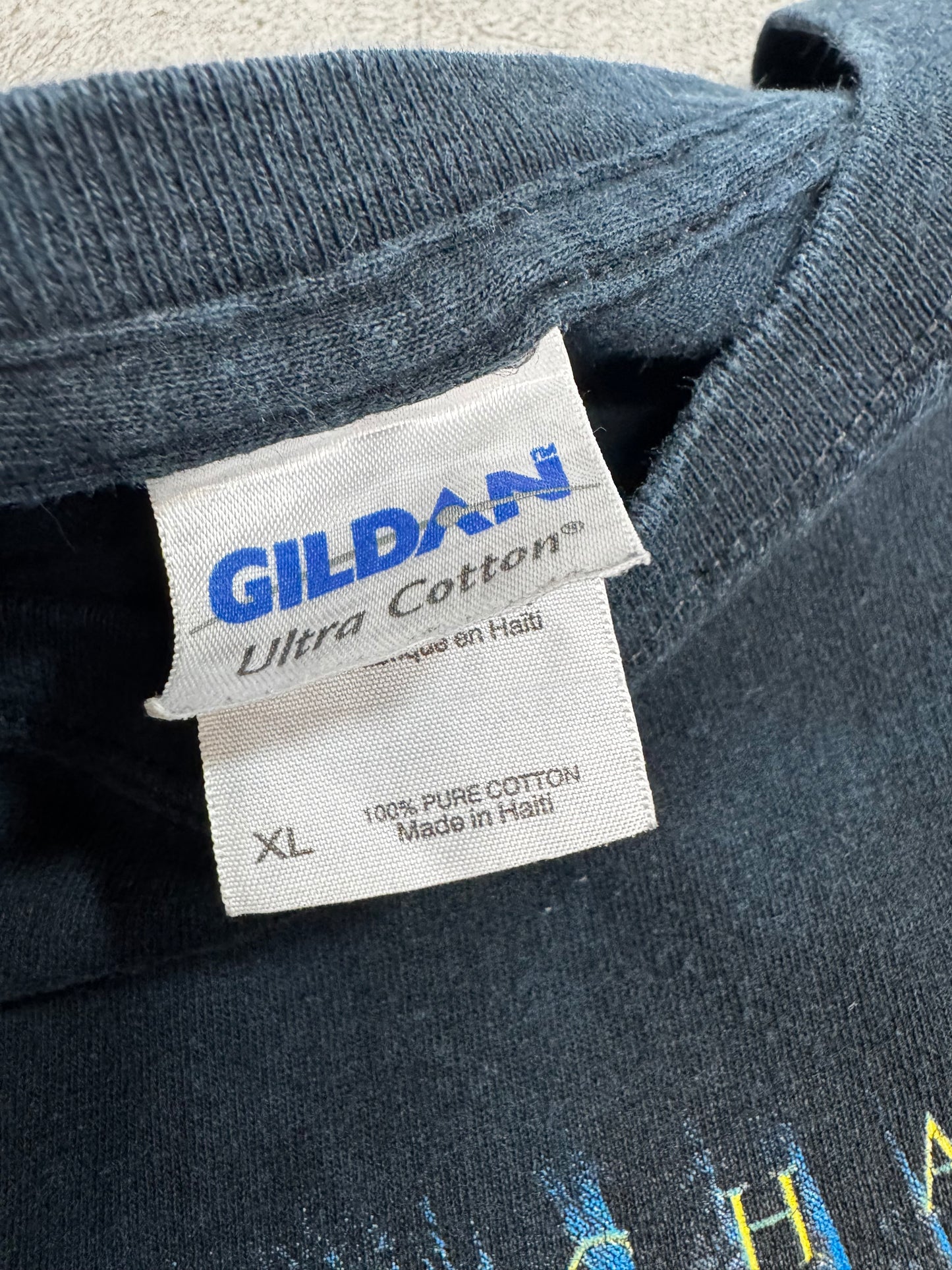 【ジャッキー・チェン 映画Tシャツ】The Forbidden Kingdom 2008 プロモ GILDAN XL ブラック 古着/8-70