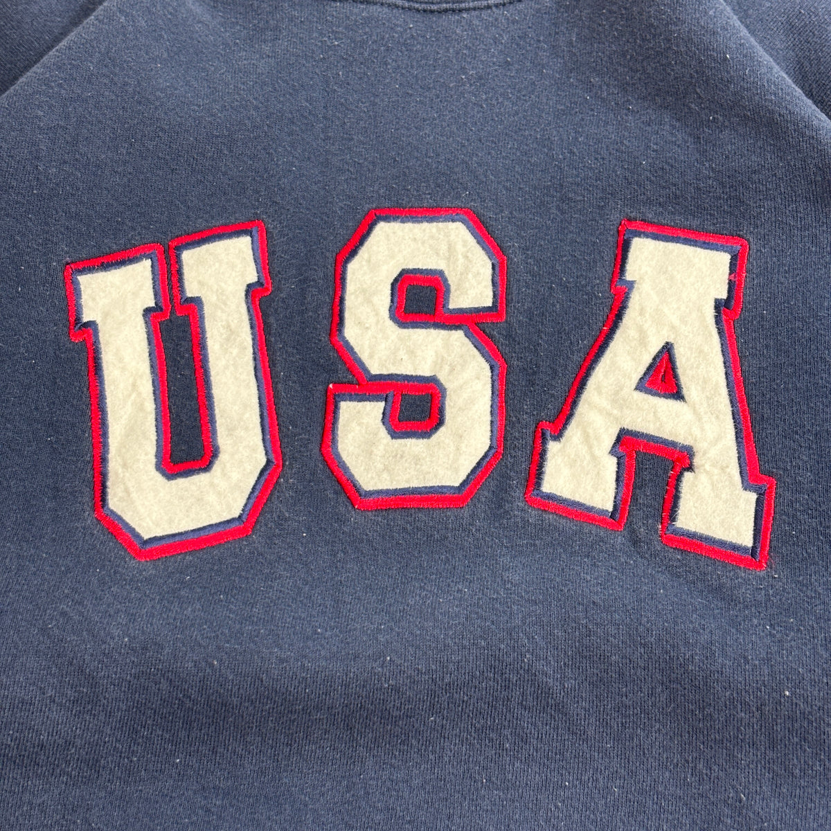 【USA ビッグロゴ スウェット】ALLSTYLE APPAREL XL ネイビー USA製 古着/9-11