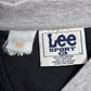 【90s Lee SPORT Oakland Raiders Vネックスウェット】NFL レイダース 刺繍 ブラック XL相当 古着/8-71