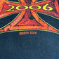 【STURGIS BIKE WEEK 2006 ノースリーブTシャツ】66TH ANNUAL スタージス バイクウィーク 両面プリント M ブラック 古着/8-53