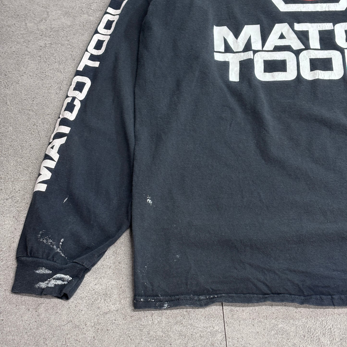 【MATCO TOOLS ロングスリーブTシャツ ブラック 両面プリント】8-27