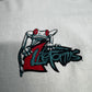 【1996 LIFEforms International “HOP DREAMS” フロッグ バスケットボール プリントTシャツ】90s アートTシャツ ホワイト 古着/8-62