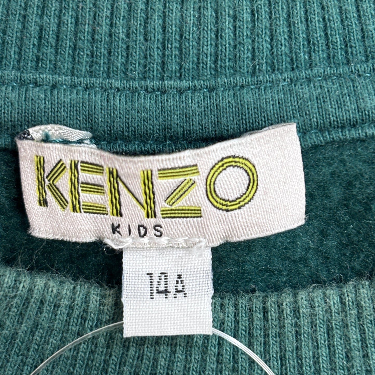 KENZO KIDS タイガー刺繍 スウェット 14A グリーン キッズ ケンゾー トレーナー タイガーヘッド Paris/3-33