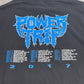 【Power Trip “Indoctrinating Violence” ツアーTシャツ】ブラック / 両面プリント / 2017ツアー / バンドTシャツ/7-2