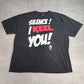【Jeff Dunham 2011 “Achmed” SILENCE! I KEEL YOU! プリントTシャツ】ジェフ・ダナム アクメッド XXL ブラック メキシコ製 古着/8-32