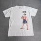 【ONE PIECE PIRATE WARRIORS モンキー・D・ルフィ Tシャツ】FRUIT OF THE LOOM HEAVY COTTON サイズL/8-75