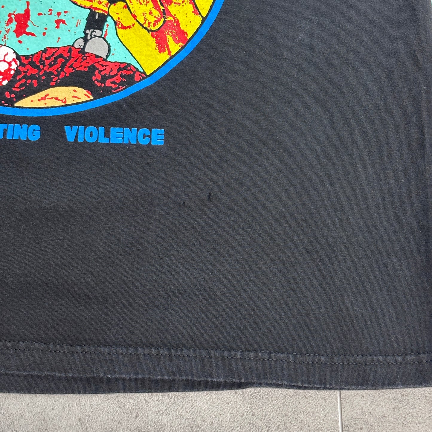 【Power Trip “Indoctrinating Violence” ツアーTシャツ】ブラック / 両面プリント / 2017ツアー / バンドTシャツ/7-2