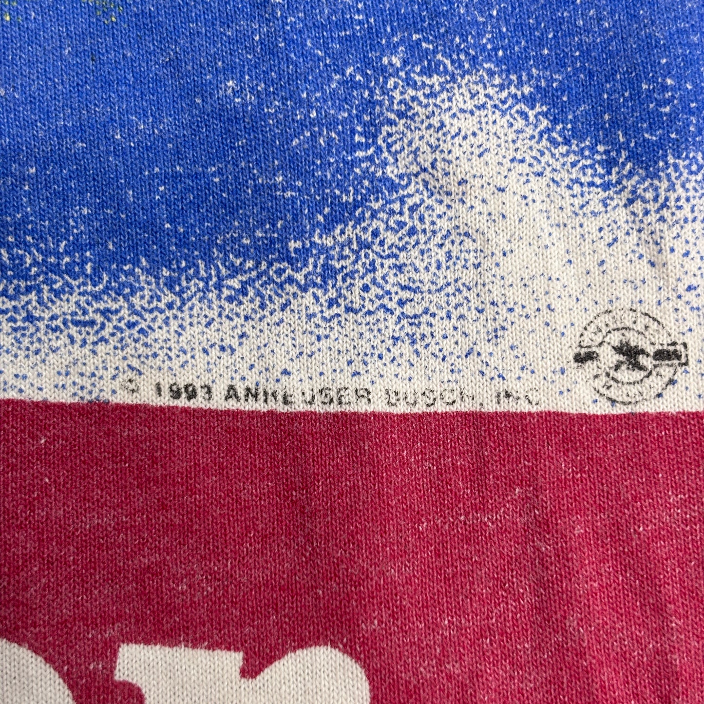 【Budweiser 1991 Miss Budweiser プリントTシャツ】バドワイザー ハイドロプレーン Bernie Little WORLD CHAMPION USA製 90s BEST Fruit of the Loom 古着/8-33