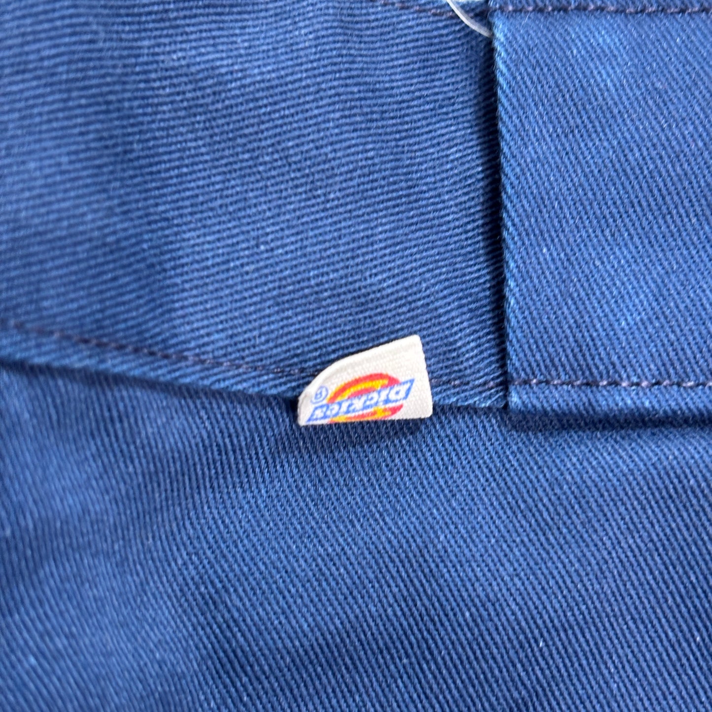 【Dickies ワークパンツ ブルー 38×33】USA製 ディッキーズ 874系 チノパン ワーク 古着